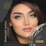 لنز تماسی رنگی طبی آیس کالر ربل بلو