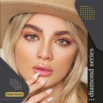 لنز تماسی رنگی طبی آیس کالر شاینی براون